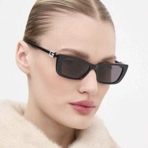 Gucci Women Sunglasses Black Grey Cat Eye GG1681S 001 BRAND NEW
